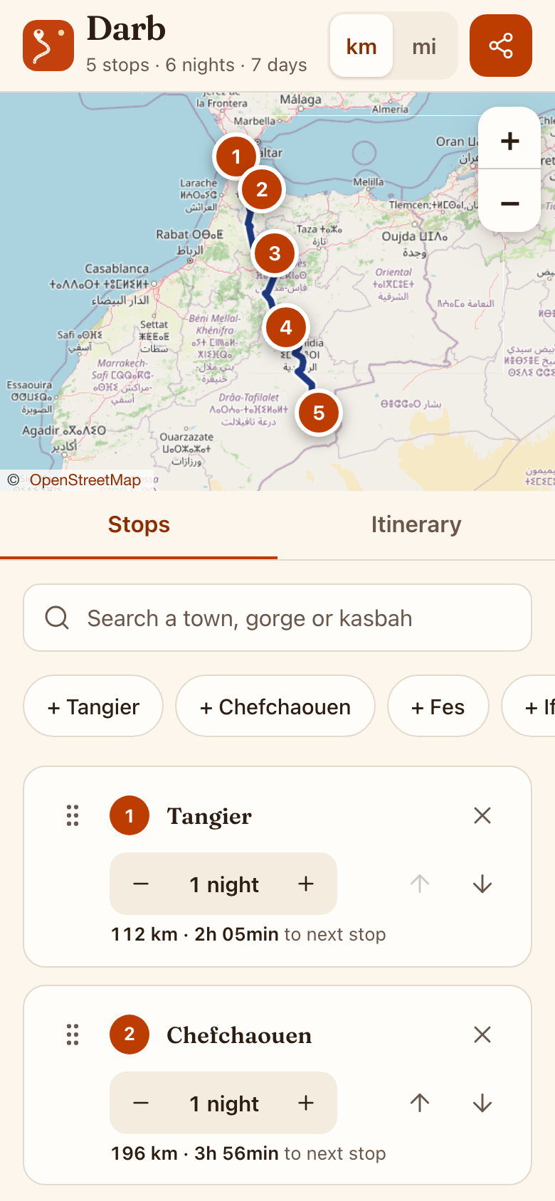 Darb sur un téléphone