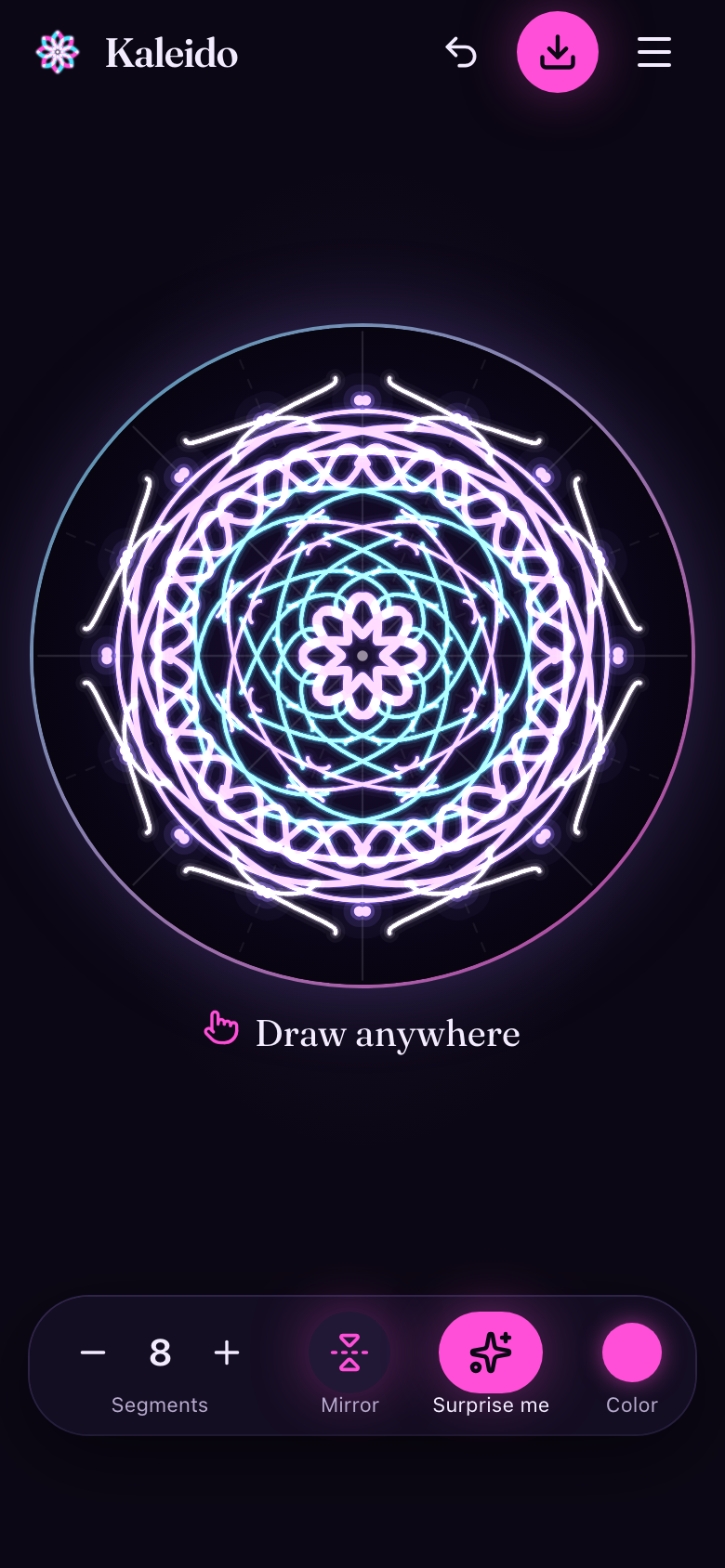Kaleido على هاتف