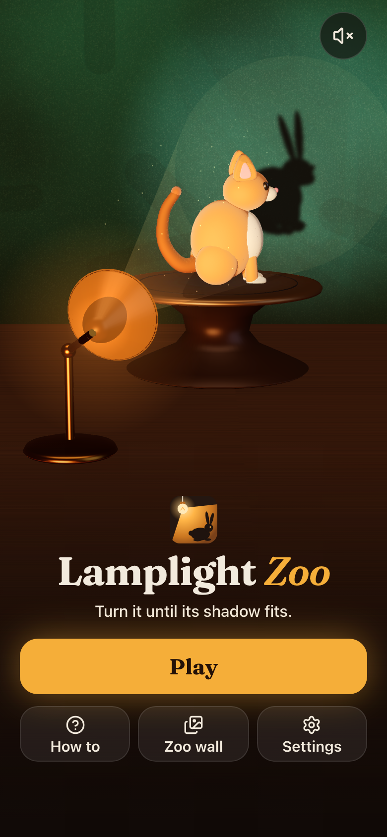 Lamplight Zoo sur un téléphone